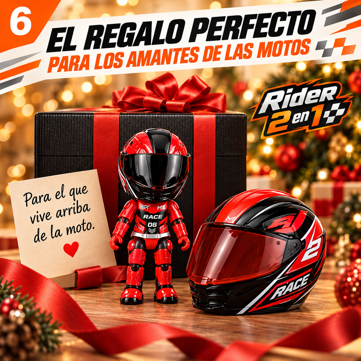 Mini casco transformable
